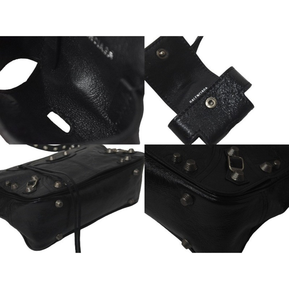 BALENCIAGA LE CAGOLE shoulder bag black - Picture 7 of 10